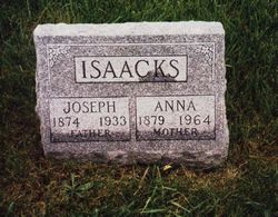 Joanna Elizabeth “Anna” <I>Roark</I> Isaacks 