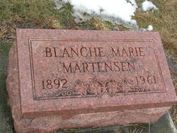 Blanche Marie <I>Culver</I> Martensen 
