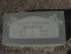 Evelyn <I>Gerland</I> McBryde 