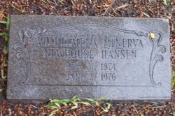 Wilhelmena Minerva <I>Newhouse</I> Hansen 
