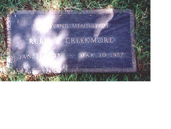 Ruby Vern <I>Lewis</I> Creekmore 