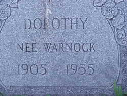 Dorothy <I>Warnock</I> Ace 