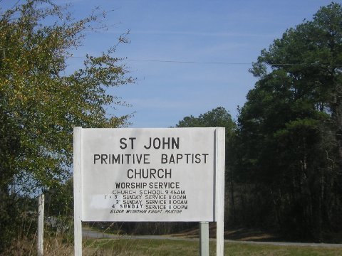 Saint John Primitive Baptist Church Cemetery