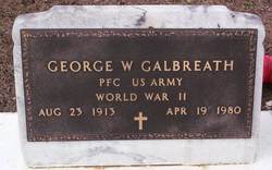 PFC George Wilson “Coot” Galbreath Jr.