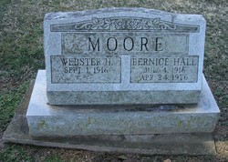Bernice <I>Hall</I> Moore 