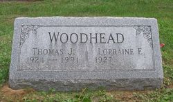 Lorraine Elizabeth <I>Tobey</I> Woodhead 