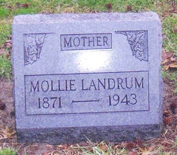 Mary “Mollie” <I>Phillips</I> Landrum 