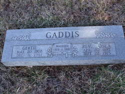 Hosea Robert Gaddis 