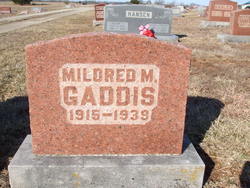 Mildred M <I>Smith</I> Gaddis 