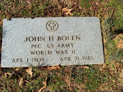 John H Bolen 