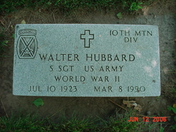 Walter Percy Hubbard 