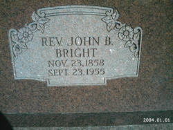 Rev John Bond Bright 