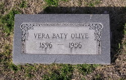 Vera Elizabeth <I>Baty</I> Olive 