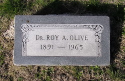 Dr Roy Alene Olive 