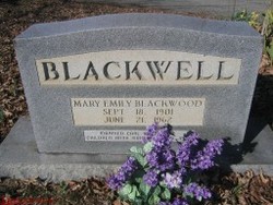 Mary Emily <I>Blackwood</I> Blackwell 