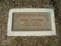 Anna <I>Jordan</I> Bohnen 