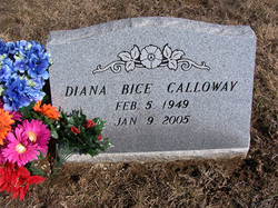 Diana Jean <I>Bice</I> Lowe Calloway 