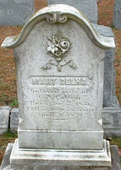 Mary Delha <I>Biggs</I> Cotten 