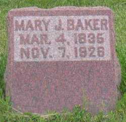 Mary Jane <I>Davey</I> Baker 