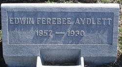 Edwin Ferebee Aydlett 