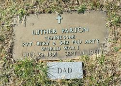 PVT Luther Christenberry Parton 