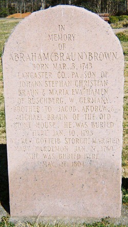 Abraham “The Miller” <I>Braun</I> Brown 