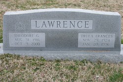 Trula Frances <I>Lee</I> Lawrence 
