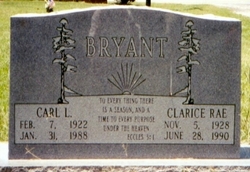 Clarice Rae <I>Walker</I> Bryant 
