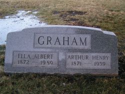 Ella Elizabeth <I>Albert</I> Graham 