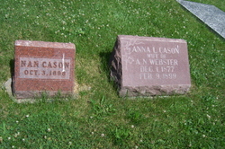 Anna L. <I>Cason</I> Webster 