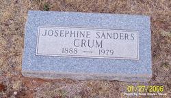 Josephine Lela <I>Sanders</I> Crum 