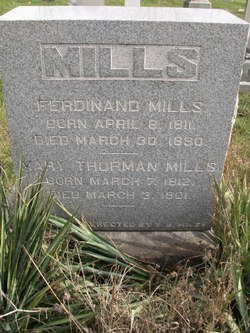 Mary <I>Thurman</I> Mills 