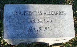 Dr Albert Prentiss Alexander Sr.