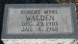 Robert Myrl Walden 