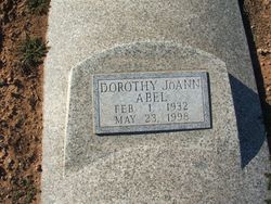 Dorothy JoAnn <I>Fross</I> Abel 