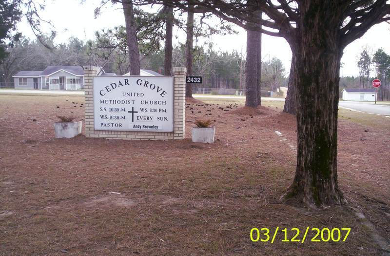 Cedar Grove United Methodist Church Cemetery