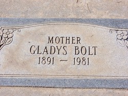 Gladys <I>Tufts</I> Bolt 