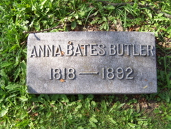 Mrs Anna <I>Bates</I> Butler 