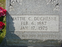 Mattie C. Duchesne 