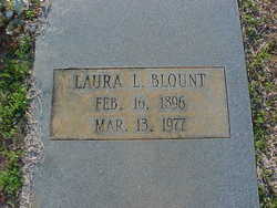 Nancy Laura <I>Layfield</I> Blount 