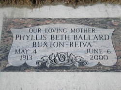 Phyllis Beth <I>Ballard</I> Buxton-Reiva 