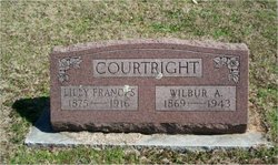 Lilly Frances <I>Sneed</I> Courtright 