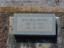Lena <I>Veal</I> Holmes 
