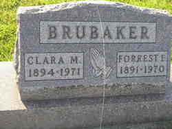Clara Margaret <I>Vance</I> Brubaker 
