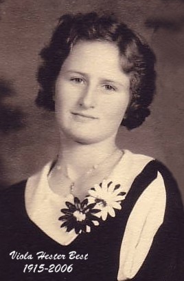 Viola Hester Best (1915-2007)