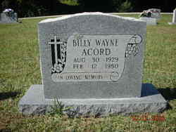 Billy Wayne Acord 