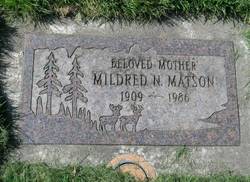 Mildred N. <I>Brown</I> Matson 