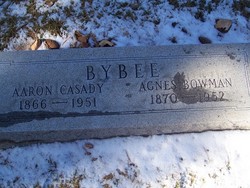 Aaron Casady Bybee 
