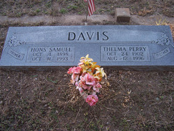 Thelma Margaret <I>Perry</I> Davis 