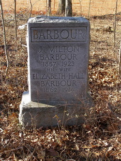 Elizabeth <I>Hall</I> Barbour 
